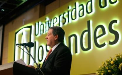 Pablo Navas, rector de la Universidad de los Andes