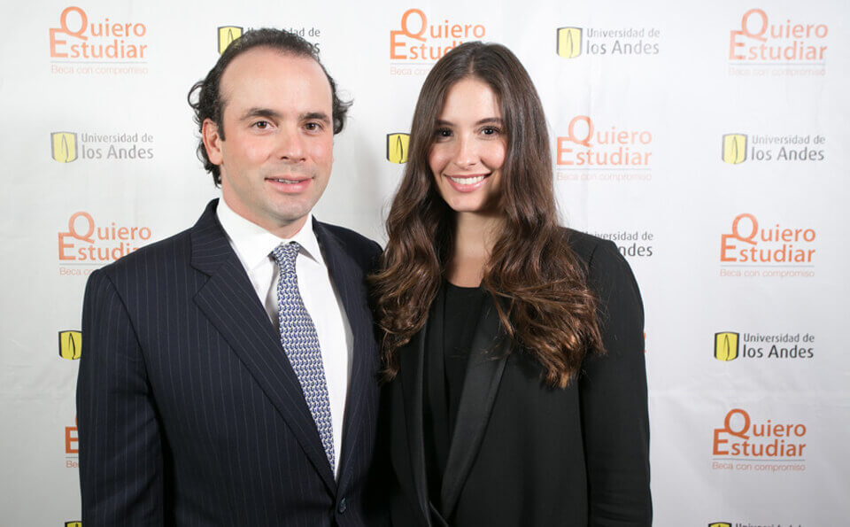 Alejandro Eder y Taliana Vargas
