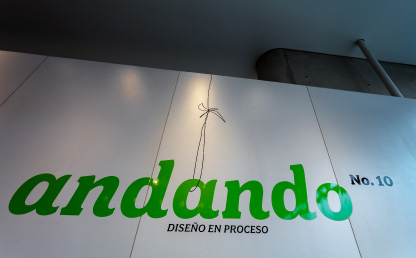 Imagen del nombre de la exposición andando