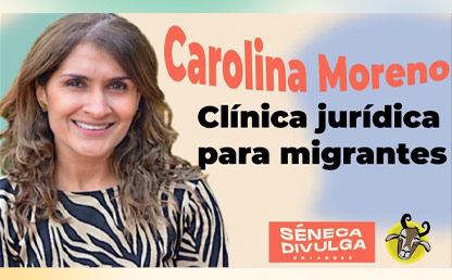 Carolina Moreno en Séneca Divulga