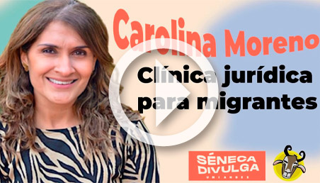 Carolina Moreno en Séneca Divulga