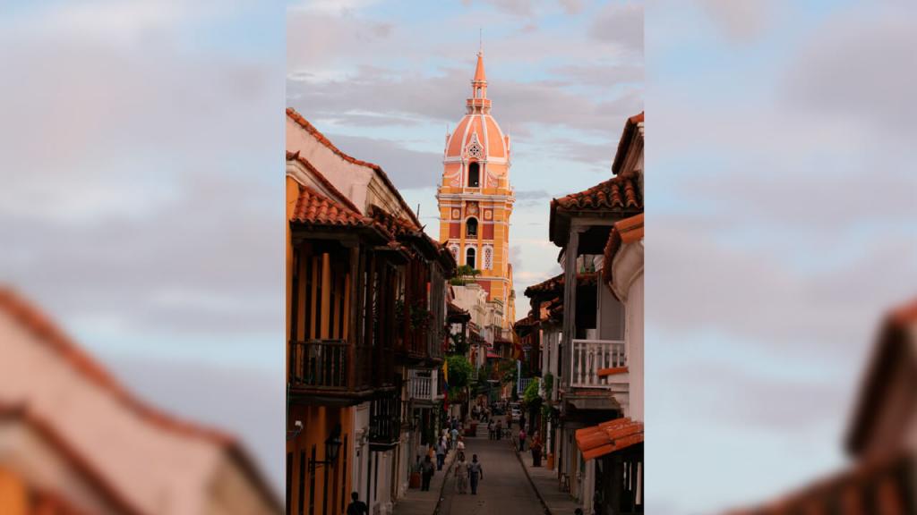 Centro histórico Cartagena serena del mar
