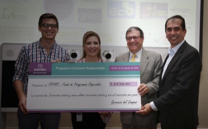 rector Pablo Navas fopre fondo de programas especiales donaciones educacion