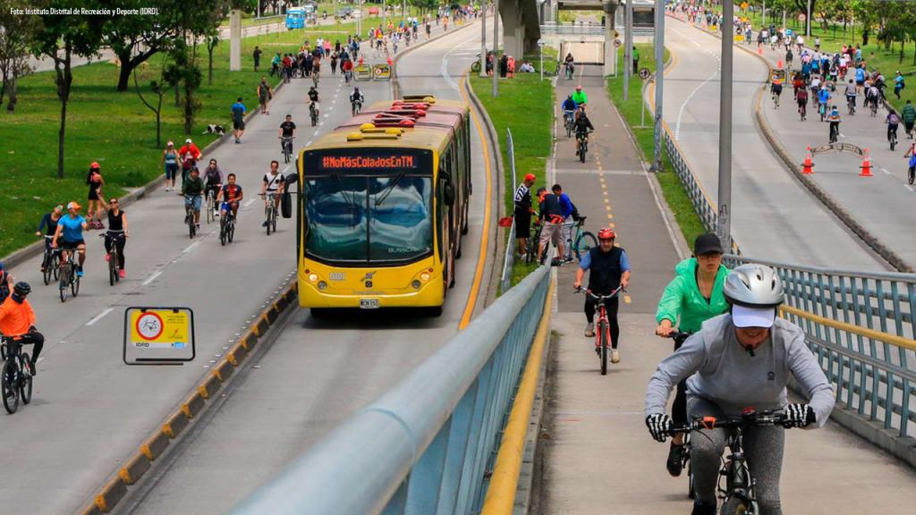 Ciclovía de Bogotá Calle 26