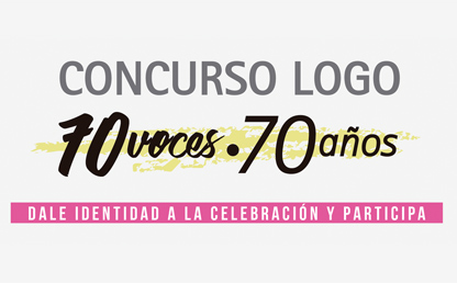 ‘70 voces - 70 años’ busca logo conmemorativo de la Universidad