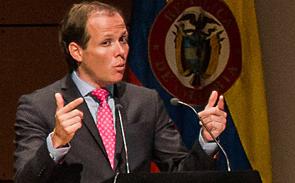 Alejandro Maya, viceministro de Transporte. Eduardo Behrentz