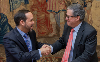 Firma del convenio entre la Universidad de los Andes y Holcim – Colombia, 2019. 