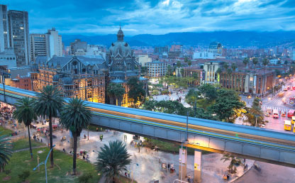 Panorámica de Medellín, Colombia
