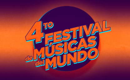 Cuarto Festival de Músicas del Mundo Ilustración del IV Festival de Músicas del Mundo