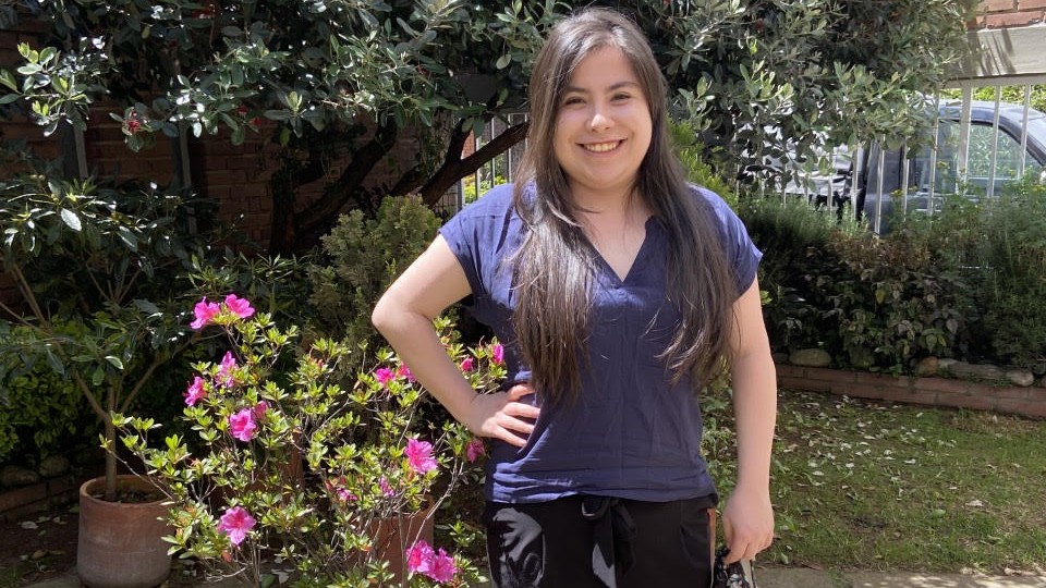 Foto de Daniela Rodríguez, médica del proyecto Covida