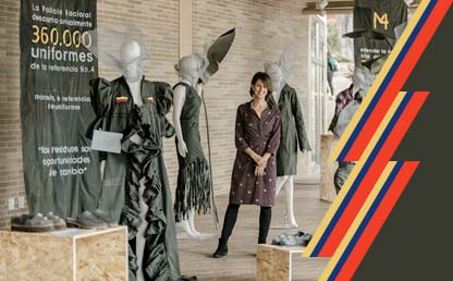 360.000 uniformes fueron reconstruidos en piezas de diseño únicas.