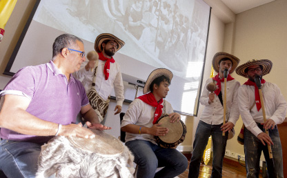 Foto de un conjunto musical