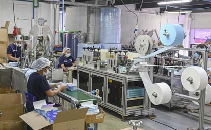 Foto de una industria textil