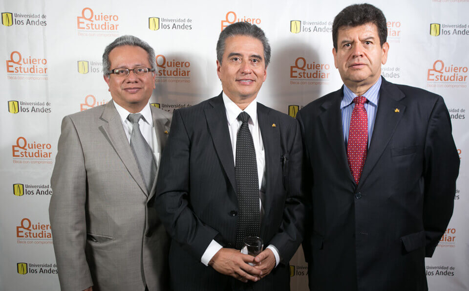Héctor Pablo Bermúdez, Carlos Mosquera y Manuel Fernando Cortés