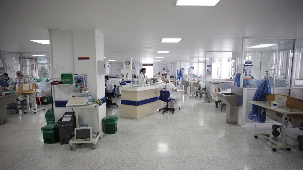 Foto del Hospital el Tunal en Colombia