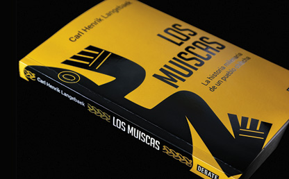 Portada de libro "Los Muiscas, la historia milenaria de un pueblo chibcha" de Carl Henrik 