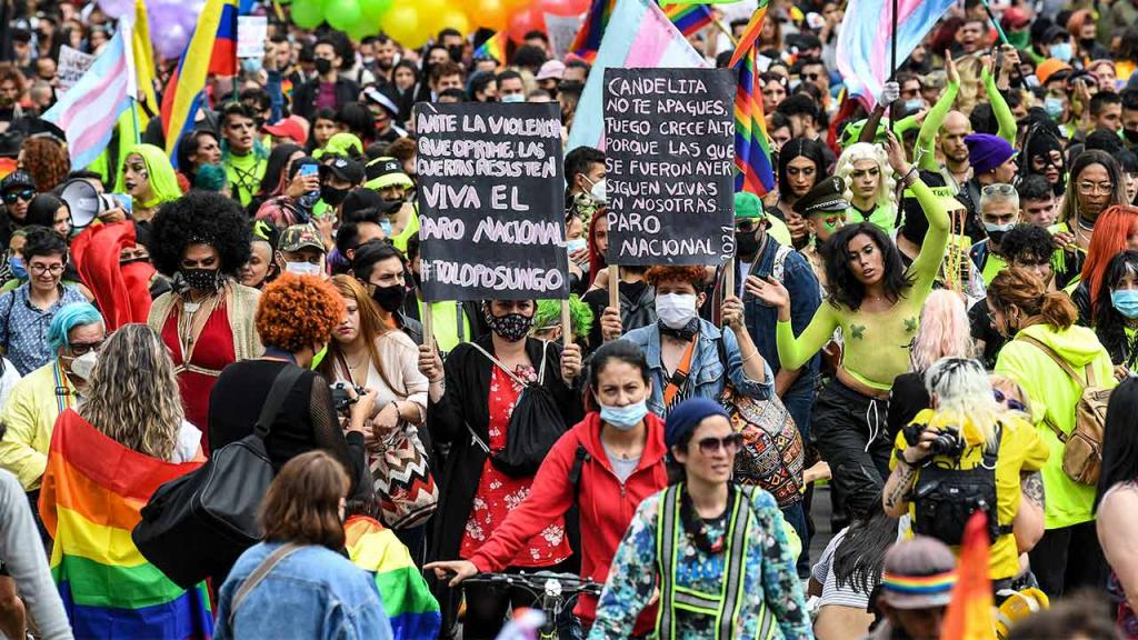 Marcha de la comunidad LGBT.