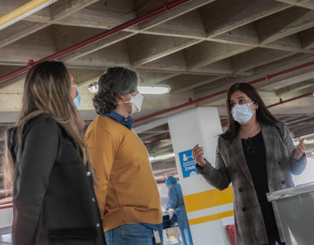 Maribel Rincón, coordinadora logística del proyecto Covida.