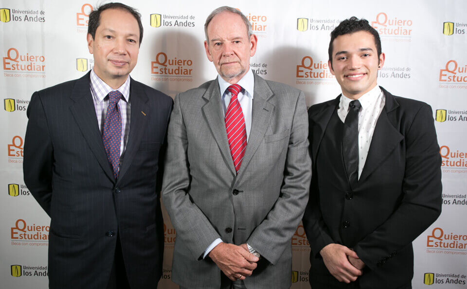 Mauricio Lloreda, Jorge Ospina y Andrés Joya