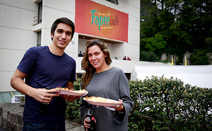 Estudiantes de Uniandes participan en la Semana del Fopre Café