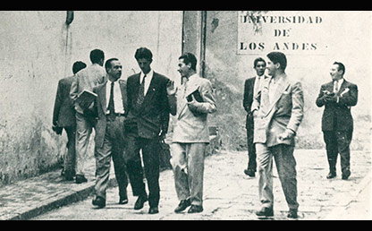 Imagen fachada Universidad de los Andes 1948