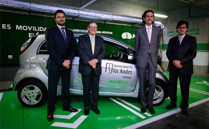 Uniandes y Mitsubishi crean alianza verde. Eduardo Behrentz