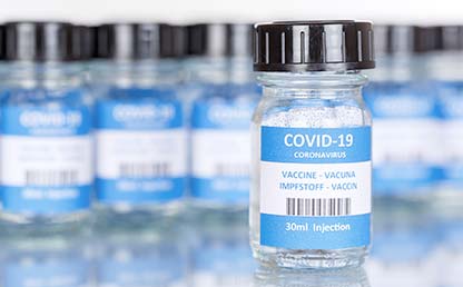 Foto de unas vacunas contra COVID-19